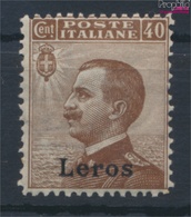 Ägäische Inseln 8V Postfrisch 1912 Aufdruckausgabe Leros (9431613 - Egeo (Lero)