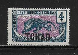 TCHAD ( FRTCH - 4 ) 1922  N° YVERT ET TELLIER  N° 3  N* - Unused Stamps