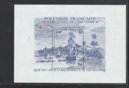 Polynésie YT BF 11 ** : Italia , Bateau - 1985 - Blocs-feuillets