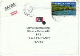 Nouvelle-Calédonie YT PA 277 Sur Lettre Pour La France : Vue De Maré - 1991 - Storia Postale