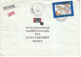 Nouvelle-Calédonie YT PA 327 Sur Lettre Pour La France : Cachet Pouembout - 1995 - Storia Postale