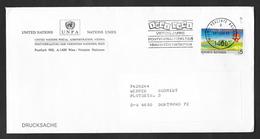 1991 WIEN VEREINTE NATIONEN TO DORTMUND - Storia Postale