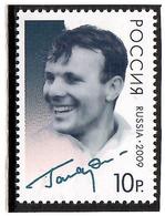 Russia 2009 . Y.A.Gagarin-75. 1v:10R.   Michel # 1536 - Unused Stamps