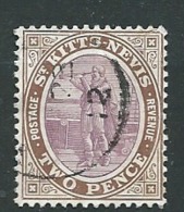 St Kitts Nevis  -    Yvert N° 37 Oblitéré    Ai28527 - St.Christopher, Nevis En Anguilla (...-1980)