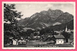 Cp Dentelée - Fieberbrunn Mit Spielberg Horn 2045 M - Eglise - Edit. CHIZZALI - 1953 - Fieberbrunn