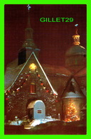 NOTRE DAME DU CAP, QUÉBEC - LE SANCTUAIRE NATIONAL ILLUMINÉ POUR NOEL 1957 - LES PÈRES OBLATS DE MARIE IMMACULÉE - - Trois-Rivières