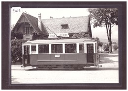 FORMAT 10x15cm - ALLAMAN-AUBONNE-GIMEL - CARTE BVA REPRO ANNEES 70 - TRAMWAY - TRAIN - BAHN - No 220.7 - TB - Allaman