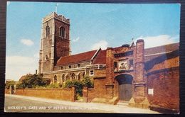 United Kingdom - Wolsey's Gate And St. Peter's Church, Ipswich - Ipswich