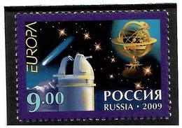 Russia 2009 .EUROPA 2009 (Astronomy). 1v: 9.oo,    Michel #  1547 - Ungebraucht