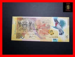 TRINIDAD & TOBAGO 50 $ 2014 P. 54  *COMMEMORATIVE* Polymer  UNC - Trinidad & Tobago