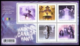 Canada (Scott No.2935 - Le Canada Hanté / Haunted Canada) (**) BF / SA - Blocks & Sheetlets