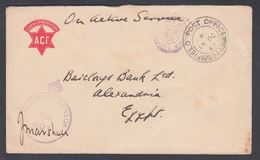 1942. PASSED BY CENSOR No. 801FIELD POST OFFICE 246 16 OC 42 + CENSOR To Alexandria, ... () - JF322814 - Storia Postale