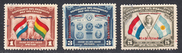 Paraguay 1942 Air Post, Cancelled, Sc# 388-390, SG ,Mi 530-532 - Paraguay