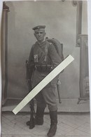 1918 Soldat Allemand Classe 18 Agé De 17,5 Ans  Recrues Landser Poilus Tranchée WW1 14-18  3 Cartes Phot - Guerra, Militari