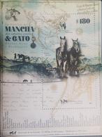 RO) 2019 ARGENTINA, CROSSING OF AIME SCHIFFELY AND HIS CREOLE HORSES MANCHA AND CAT  1925 - 1928, MAP, MNH - Nuevos