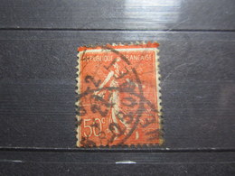 VEND BEAU TIMBRE DE FRANCE N° 199 + LIGNE ROUGE EN HAUT !!! (a) - Gebruikt