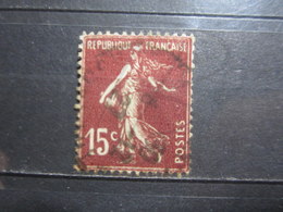 VEND BEAU TIMBRE DE FRANCE N° 189 + FOND LIGNE VERTICAL !!! - Used Stamps