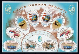 Feuillet Neuf ** N° 3795 (3795 à 3800) Coupe Gordon Benett - Neufs