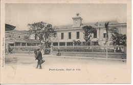 Delcampe - MAURICE    PORT LOUIS  HOTEL DE VILLE      EDITEUR  AUDUSSON ET VIDAL - Mauritius