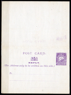 Australia: N.S.W.-0003 -  Cartolina Postale Con Risposta Pagata Da 1 Penny, Nuova - - Covers & Documents