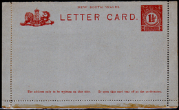 Australia: N.S.W.-0004 - Biglietto Postale Da Penny 1,5, Nuova - - Covers & Documents