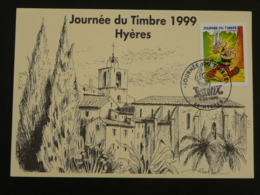 Carte Locale Collégiale St-Paul Journée Du Timbre 1999 Hyères 83 Var - Dag Van De Postzegel