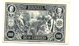 Bra166 / BRASILIEN - Hafeneröffnung Vor 100 Jahren (schwarzschiefer)) 1908 (Ascher 3, Senf 166 )7) - Cartas & Documentos