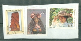 POLYNESIE FRANCAISE -  N° 195 - 198 - Et 230 Oblitéré  Sur Fragment - Used Stamps
