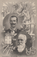 Politique - Réception Roi D'Italie - 1903 - Président Emile Loubet - Coq - Blason - Ereignisse