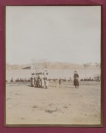 210420C - PHOTO ANCIENNE ALGERIE Batan - Soldats à L'exercice - Militaire - Batna