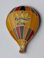 E01 Pin's Montgolfière Seville Quarter Phineas Phogg’s Balloon Spain Espagne RARE - Montgolfières