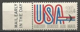 USA - 1968  Jet And USA Mail Early Single  MNH **  Sc C75 - 3b. 1961-... Neufs