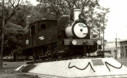 Photographie D'une Locomotive 557 - Reproduction - Treni