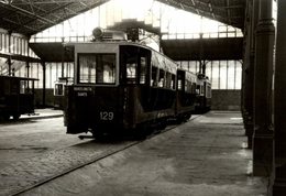 Photographie D'une Locomotive 129 Barceloneta Sants - Reproduction - Treinen