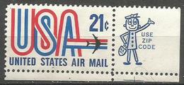 USA - 1971 Jet And USA Zip Single  MNH **  Sc C81 - 3b. 1961-... Nuovi