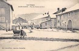 88-RAON-BASSE- VUE DU CENTRE EN HIVER - Raon L'Etape