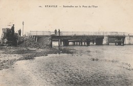 Belgique - STAVELE  - Sentinelles Sur Le Pont De L' Yser - Alveringem