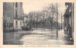 88-EPINAL-CRUE DE LA MOSELLE, 21 DECEMBRE 1919, RUE DE LA FAÏENCERIE - Epinal