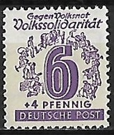 1946 - WEST-SACHSEN - Allied Occupation - Soviet Zone - Leipzig + Michel 141 [People's Solidarity - **/MNH] - Postfris