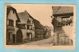 WASSELONE - Maison Finck Et Très Ancien Oriel - - Wasselonne