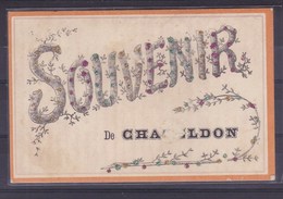 63. Souvenir De Chateldon. Carte Abimée Sur Chateldon - Chateldon