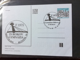 Slovaquie 2000 CDV 46 25 Ans De La Grande École Gymnazium Bilikova De Bratislava - Postkaarten