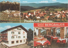 AK Prackenbach Bayerischer Wald Gasthof Pension Bergbauer Freibad A Rattenberg Kollburg Miltach Viechtach Bad Kötzting - Furth