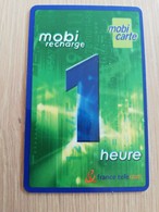 FRANCE/FRANKRIJK  Mobi Recharge    PREPAID  USED    ** 1473** - Nachladekarten (Handy/SIM)