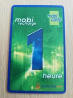 FRANCE/FRANKRIJK  Mobi Recharge    PREPAID  USED    ** 1474** - Voorafbetaalde Kaarten: Gsm