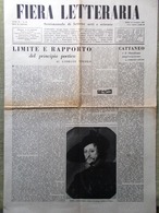 La Fiera Letteraria Del 13 Novembre 1947 Pittura Liguria Ferrara Bettini Rubens - Oorlog 1914-18