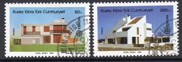 Cyprus Turkish 1987 Europa Architecture Set Of 2, Used, SG 210/1 (A) - Gebraucht