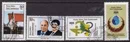 Cyprus Turkish 1987 Anniversaries & Events Set Of 4, Used, SG 216/9 (A) - Usados