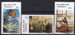 Cyprus Turkish 1988 Art VII Set Of 3, Used, SG 225/7 (A) - Used Stamps