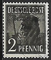 1948 - DEUTSCHLAND - Allied Occupation - Soviet Zone - General Issues + Michel 182 [Planter] - Gebraucht